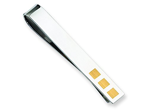 Chisel Stainless Steel Tie Clip