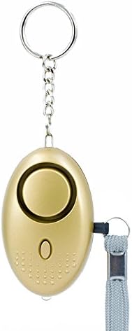 CPVAN Personal Alarm with Keychain and LED Flashlight for Women/Elderly/Rape/Jogger/Student Self Defence Protection Emergency Attack Safety Security Panic alarm Including Batteries