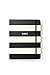 kate spade new york Conceal Sprial 2016-17 Medium Agenda, Black Stripe