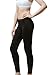 TSLA Women's Thermal Long Johns Underwear Pants, Fleece Lined Leggings, Winter Compression Tights, Wintergear Fleece Black, Small
