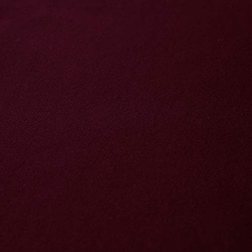 MetaBall Billiards Cloth Pool Table Felt for Size 6, 7 or 8 Foot, Color Dark red (for USA 8' Table)