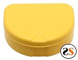 Invisalign retainer storage case -Yellow