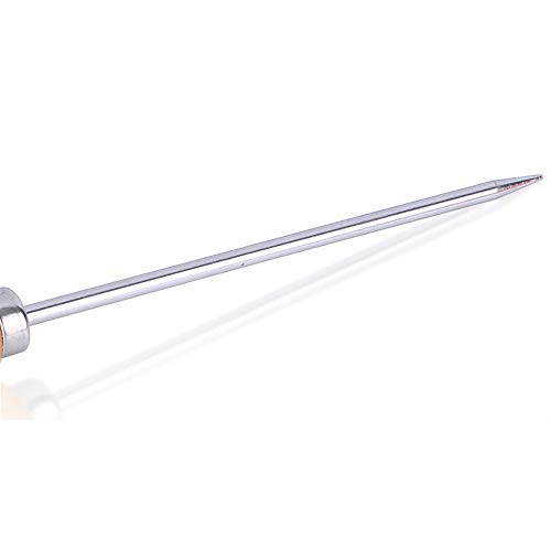 MOTZU 2 Pieces Ice Picks Stainless Steel with Wooden Handle for Kitchen Restaurant Bar Home