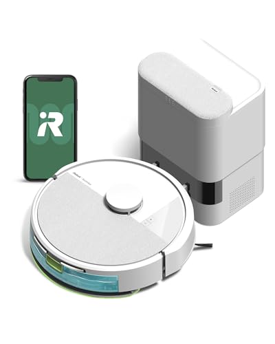 ルンバ(Roomba) 105 Combo ロボット + AutoEmpty 充電ステーション (ロボット掃除機) アイロボット(iRobot)【水拭き/両用/自動ゴミ収集/LiDARナビゲーション/パワーリフト吸引/スマートスクラブ対応/マッピング 掃除経路確認/アプリ操作/落下防止/Amazon.co.jp購入時12ヶ月保証/Y351260】ホワイト