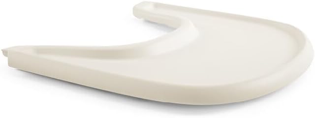 Stokke Tray for Tripp Trapp Vanilla White - Wipeable High Chair Accessory