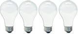 GE Lighting 41028 60-Watt A19, Soft White, 4-Pack