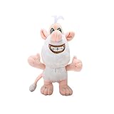 Russian Cartoon White Pig Plush Doll Soft Cuddly Stuffed Toys Doll 10''