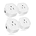 MartinJerry Mini WiFi Smart Plugs That Compatible with Alexa, Smart Home Devices to Control Your Appliance from Anywhere, no Hub Required, WiFi Smart Socket (V04) (4 Pack)
