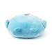 BT21 KOYA Pong Pong Character Plush Figure Decorative Pillow Sofa Cushion, 15.4 x 13 Inches, Blue/Purple