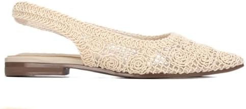 - Ballerines Femme Beige - Chaussures Confortables et polyvalentes - Mode décontractée - Modèle 14512401 (Taille40)