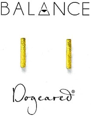 Balance Flat Bar Stud Boxed Earrings