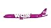 GeminiJets Wow Air A321neo TF-Sky 1:400 Scale Diecast Model Airplane
