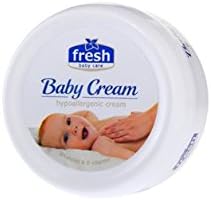 Fresh Baby Cream, Hypoallergenic, Enriched with Vitamin E and Bisabolol, 200ml