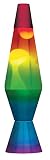 Schylling 2179 14.5-Inch Tri-Colored Base Lava Lamp with White Wax in Clear Liquid,