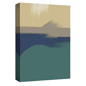 Canvas Wall Art Beautiful Abstract Painting Artwork for Home Prints Framed - 12x18 inches