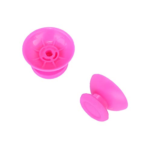 5 Pairs Replacement Analog Stick Joystick Thumbsticks Thumb Grips Buttons for Playstation DualShock 4 PS4 Controller Gampad (Pink)