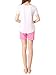 Ventelan Women's Short Sleeve Pajama Sets Sweet Kisses Printed Summer Sleepwear, Shorts Pink, Large