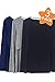 Smallshow Women's 3 Pcs Maternity Nursing Tops Breastfeeding Clothes Navy-Black-Grey Medium
