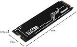 Kingston KC3000 PCIe 4.0 NVMe M.2 SSD 2048GB KC3000D/2048G view 6