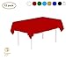 NORZEE 12-Pack Disposable Plastic Tablecloths, 54