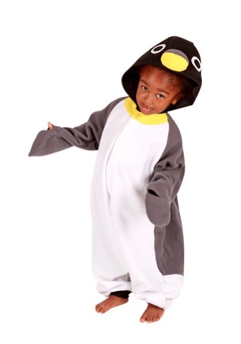 Animal Kids Onesie Kigurumi Costumes (2-5 Years, Penguin)