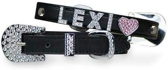 matte black dog collar