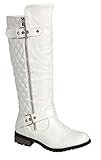Forever Link MVE Shoes Women's Quilted Zipper