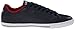 Lacoste Men's Grad Vulc TS Casual Shoe Fashion Sneaker, Dark Blue/Red, 9 M US