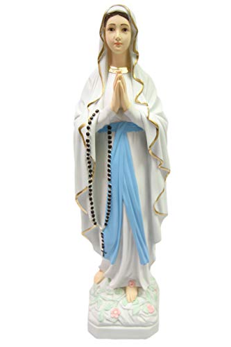 Mua 25" Our Lady of Lourdes Blessed Virgin Mary Madonna Statue ...