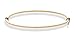 MiaBella 18K Gold Over Sterling Silver Italian Hinged Bangle Bracelet for Women Girls, 6.75 to 8 Inch, 925 Made in Italy (Large (7.75