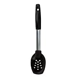 Rada Cutlery Non-Scratch Slotted Spoon – Heat Resistant Material And Stainless Steel Stem Made In USA