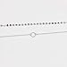 Geerier Simple Coin Choker Handmade Gold Chain Disc Choker Necklace Silver Color For Women