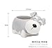 Cuteforyou Succulent Pots,Cute Cartoon Ceramic Succulent Cactus Flower Pot,Pencil Holders,Desk Accessories, Makeup Brush Storage Stand-Plant Not Included (Grey Schnauze)