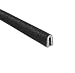 Trim-Lok Rubber-Lok - Fits 1/16" Edge, 19/32" Leg Length, 25' Length, Black, Sand Texture - Flexible PVC/Aluminum Edge Trim for a Secure Grip - Edge Protector for Sharp/Rough Surfaces, Easy to Install