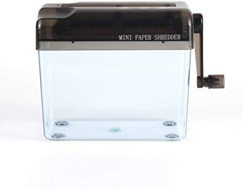 Tellaboull Practical Mini Small Desktop Manual Paper Shredder Hand Cutting For Paper Ideal For Crushing Paper Practical Tool