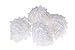 Clever Creations White Poly 4 Pack Christmas Tree Ornaments