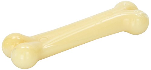 Nylabone Dura Chew Flavored Bone Dog Chew Toy, Wolf/Medium - Original Bone