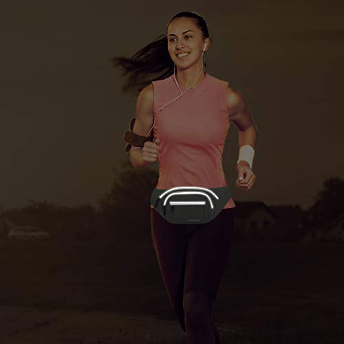 Waterdichte Bumbags voor Vrouwen Dames Mannen Bum Heuptas met Reflecterende Strip Fanny Packs voor Wandelen Reizen… - Image 8