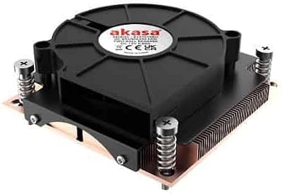 Akasa AK- CPU Cooler Low Profile 1U LGA 1700 Socket