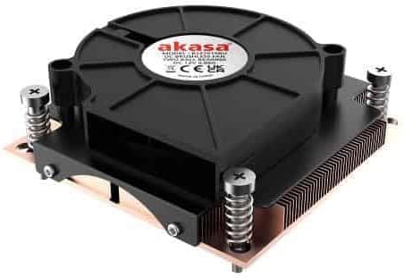 Akasa AK- CPU Cooler Low Profile 1U LGA 1700 Socket