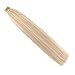 14 Inch Human Tape in Extension Remy Hair Extension Color #18 Ash Blonde Mixed with #613 Blonde Human Hair Extensions Tape in Hair 20pcs 40g Glue on Hair