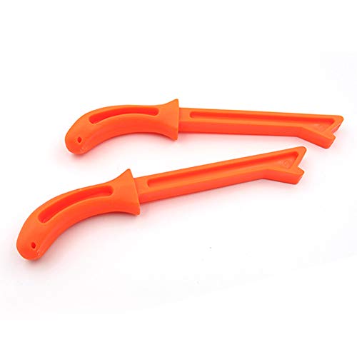 yodaliy Push Stick Set, 4 Pieces V-Shaped Safety Push Stick Table Saw Accessories Hand Protection for Carpentry Table Working Blade Router Protect Woodworkers(Orange) - Thumbnail 3