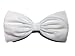 Solid White Timeless Hair Bow Clip- Barrette or Alligator Clip