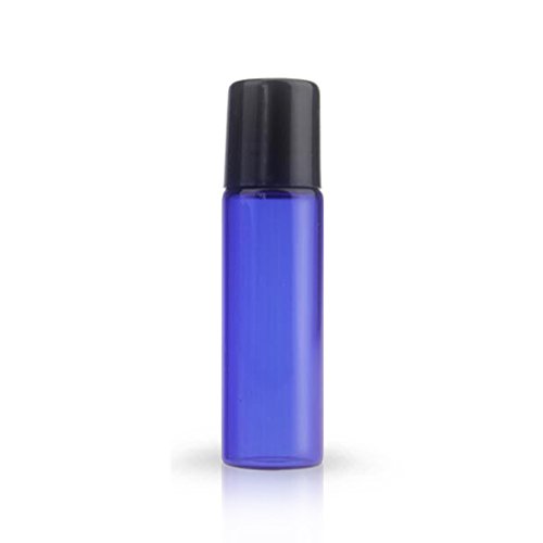 6 Bottles Essential Oil Case Protects For 5ml Rollers Essential Oils Bag Travel Carrying Storage Bags for Oil Bottle Organizer (Blue Bottle)