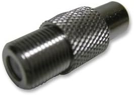 PRO SIGNAL Adaptor, F to Phono Socket - Nickel Plated, Diamond Knurled - PSG01918
