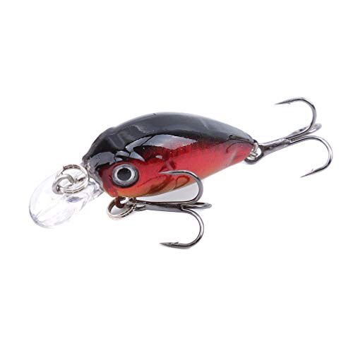 Yunzee Simulation Fishing Lure 5 PCS Artificial Fish Bait Hook Wobbler Hard Tackle Bait Hook Crankbaits Swimbaits Boat Fishing Lures Set