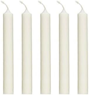 Happy Sales HSCTC-20W, Chime or Tree Candles 20-Count Box, White