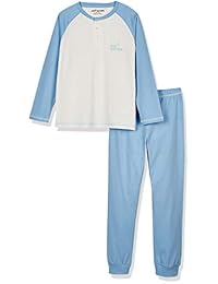 Kid Nation Kids Raglan - Juego de pijamas de manga larga para niños y niñas