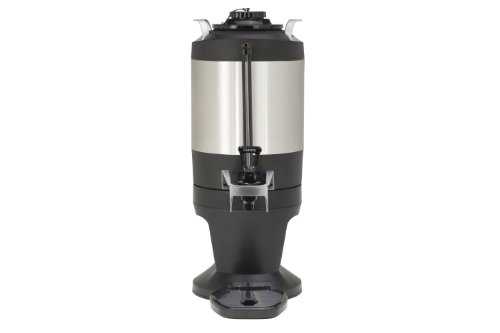 Wilbur Curtis Thermal Dispenser 1.5 Gallon Dispenser, S.S. Body S.S. Liner W/ Stylized Base - Coffee Dispenser - TXSG1501S600 (Each)