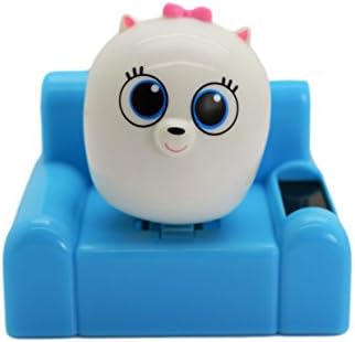The Secret Life Of Pets Solar Powered Bobblehead Toy Gidget. Limited Edition.Blue Chair.